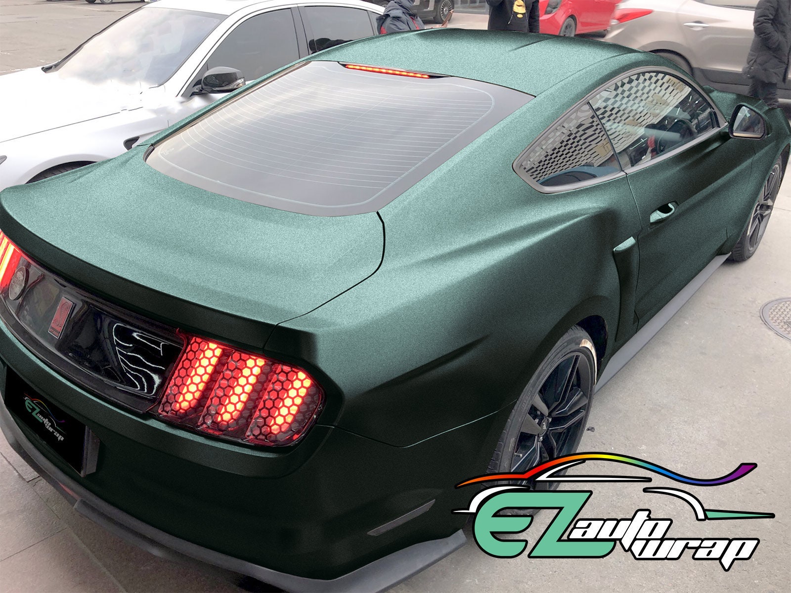 Matte Metallic Satin Pearl Dark Green Vinyl Wrap Sticker Decal Etsy