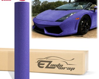 Matte Glitter Purple Texture Vinyl Wrap Sticker Decal Bubble Free Air  Release Car Vehicle DIY Film - Etsy