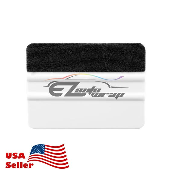 EZAUTOWRAP 4-Pack Felt Edge Squeegee Scrapers – Vinyl Wrap, Decal, Sticker Application Tool – 3Mil Thickness - View #6