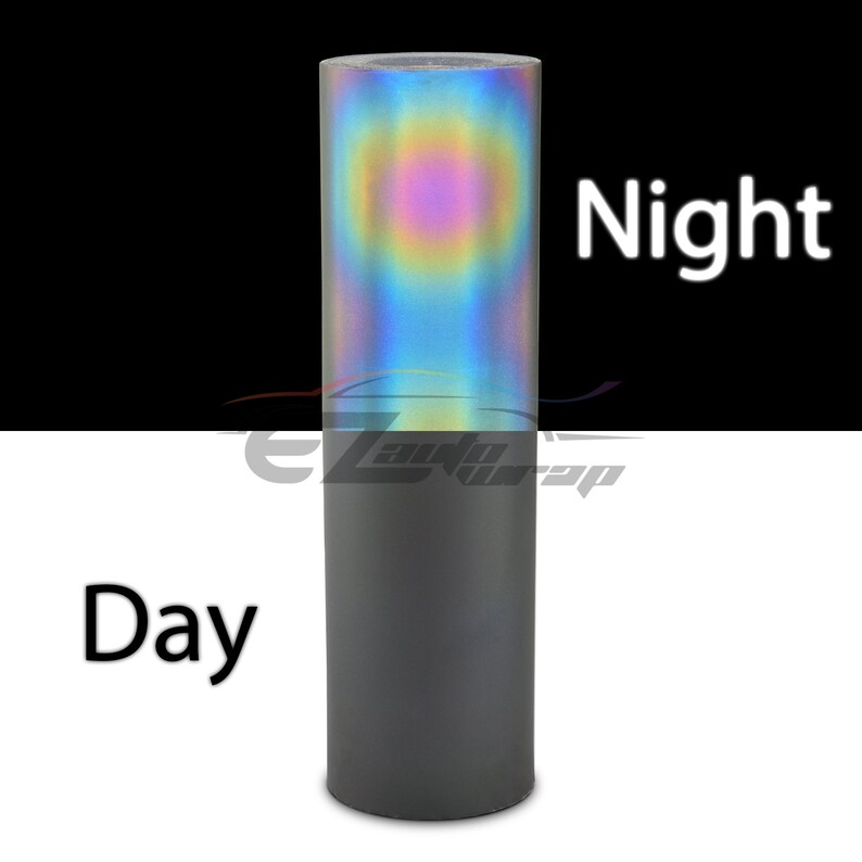 ESSMO\u2122 Rainbow Reflective Heat Transfer Vinyl HTV Easy To Weed Sheet Roll T-Shirt 20 Wide Iron On Heat Press RT01
