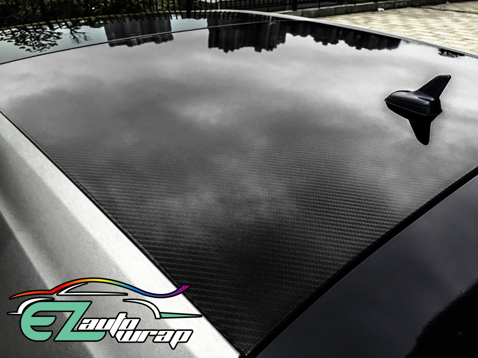 7D Carbon Fiber Black High Gloss Vinyl Wrap Sticker Decal Etsy