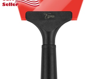 ESSMO Rubber Squeegee handle Scraper Tool Car Vehicle Vinyl Wrap Tint Film PPF Sticker Decal Craft Bubble Free Glass Window Mirror Cleaning