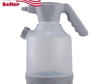 0.5 Gallon/0.8 Gallon 2 L/3 L Multi-Purpose Handheld Powered Pressure Pump Sprayer Adjustable Nozzle Car Detailing House Cleaning Gardening