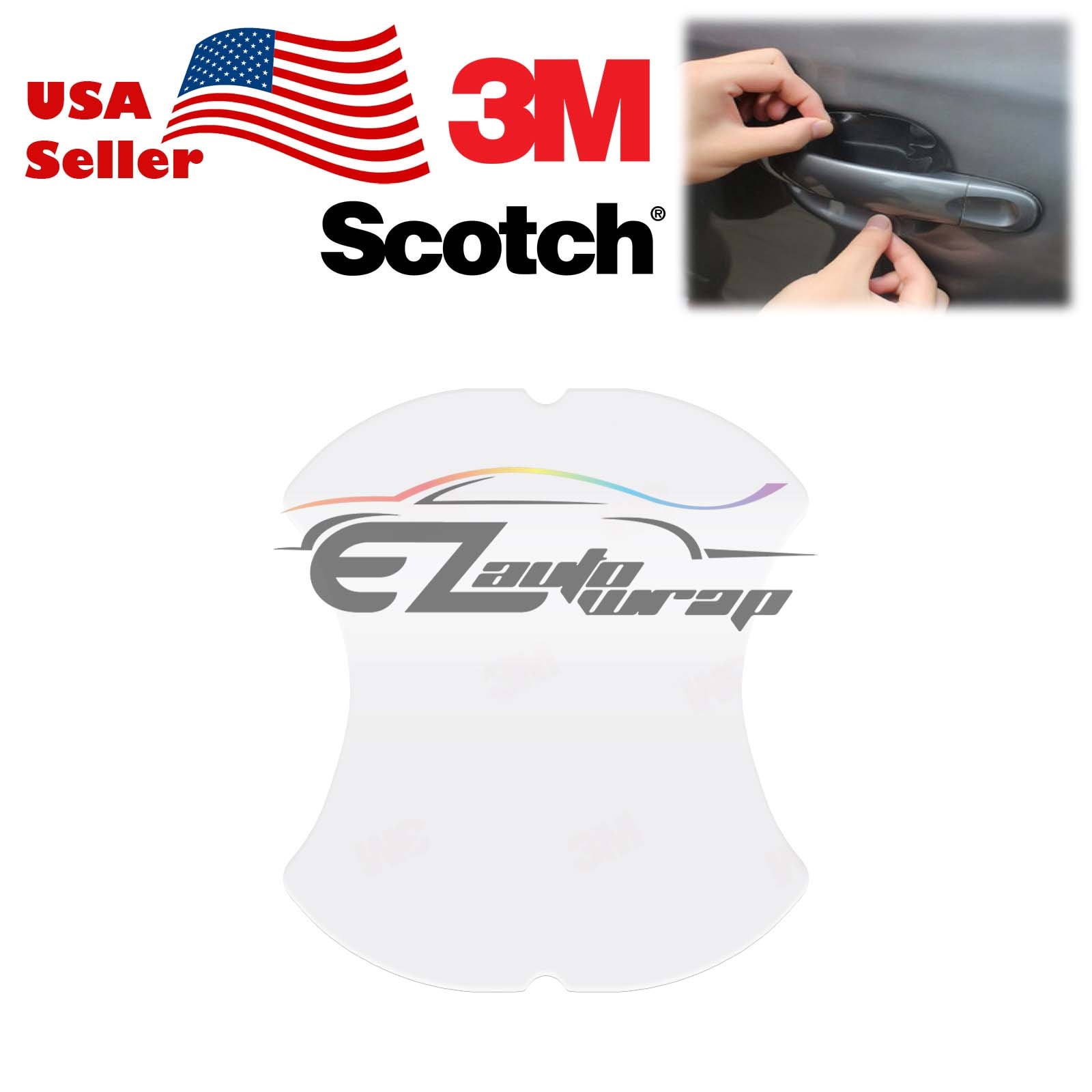 Door Edge Guard ScotchGard Scratch 3M Protection Film Clear Invisible –  UproMax