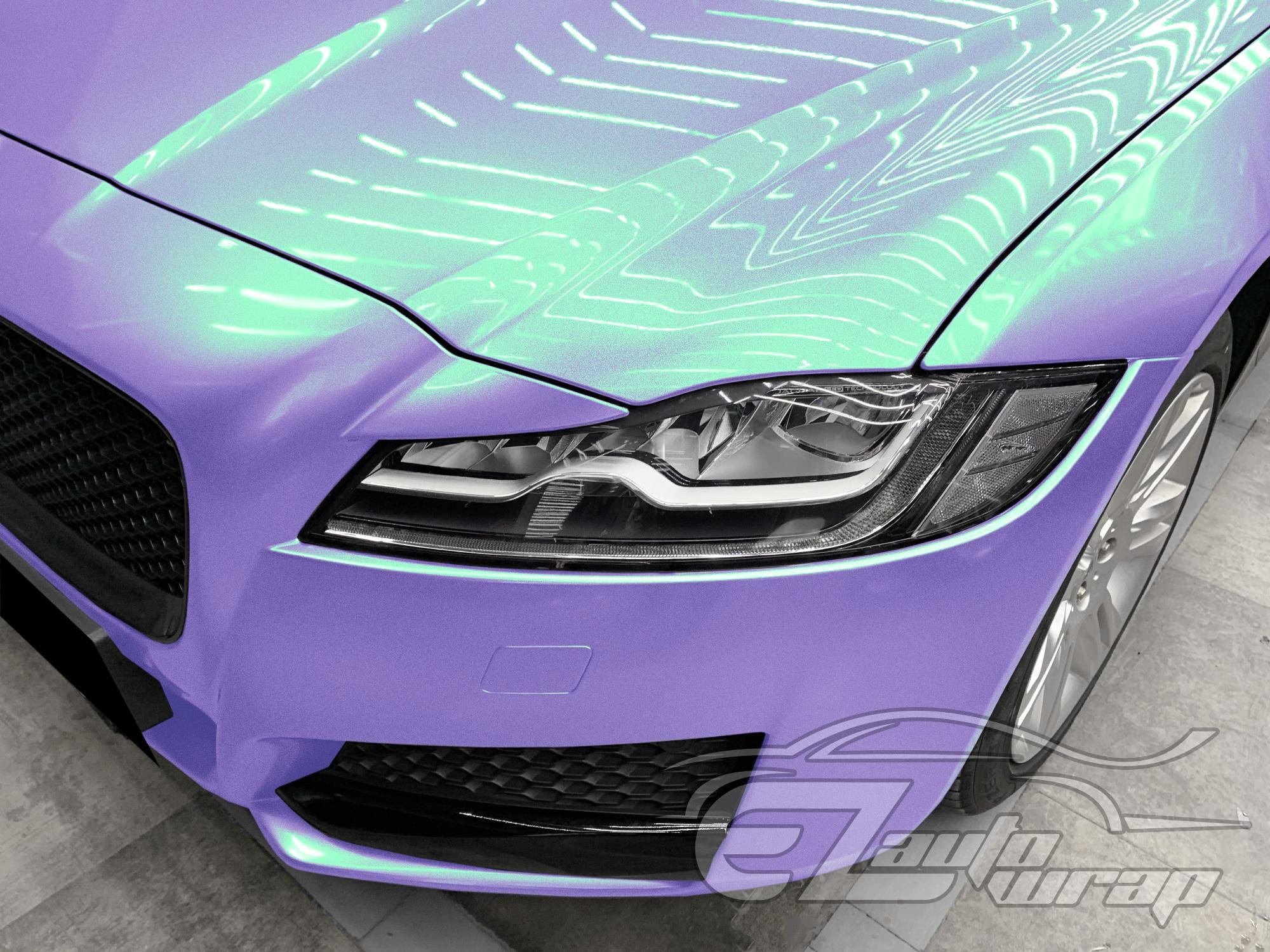 thumbnail image 2 of Galaxy Dust Gloss Purple Blue Metallic Vinyl Wrap – Chameleon Glitter Car Sticker Decal Film Roll 2 of 4