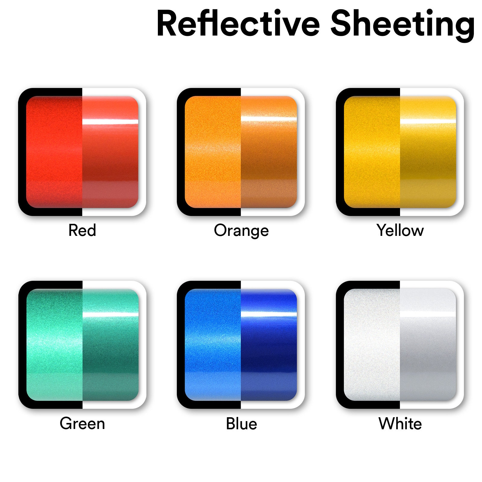 Reflective Red Vinyl Wrap Sticker Decal Graphic Sign Craft Film - Etsy