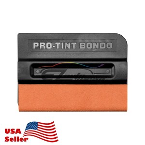 Pro-Tint Scratchless Squeegee Teflon Suede Edge for Gloss Chrome Vinyl Car Wrap Tool
