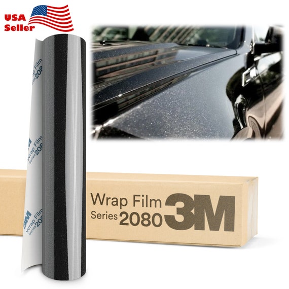 Genuine 3M Gloss Black Vinyl Wrap Car Sticker Film Decal Bubble Free