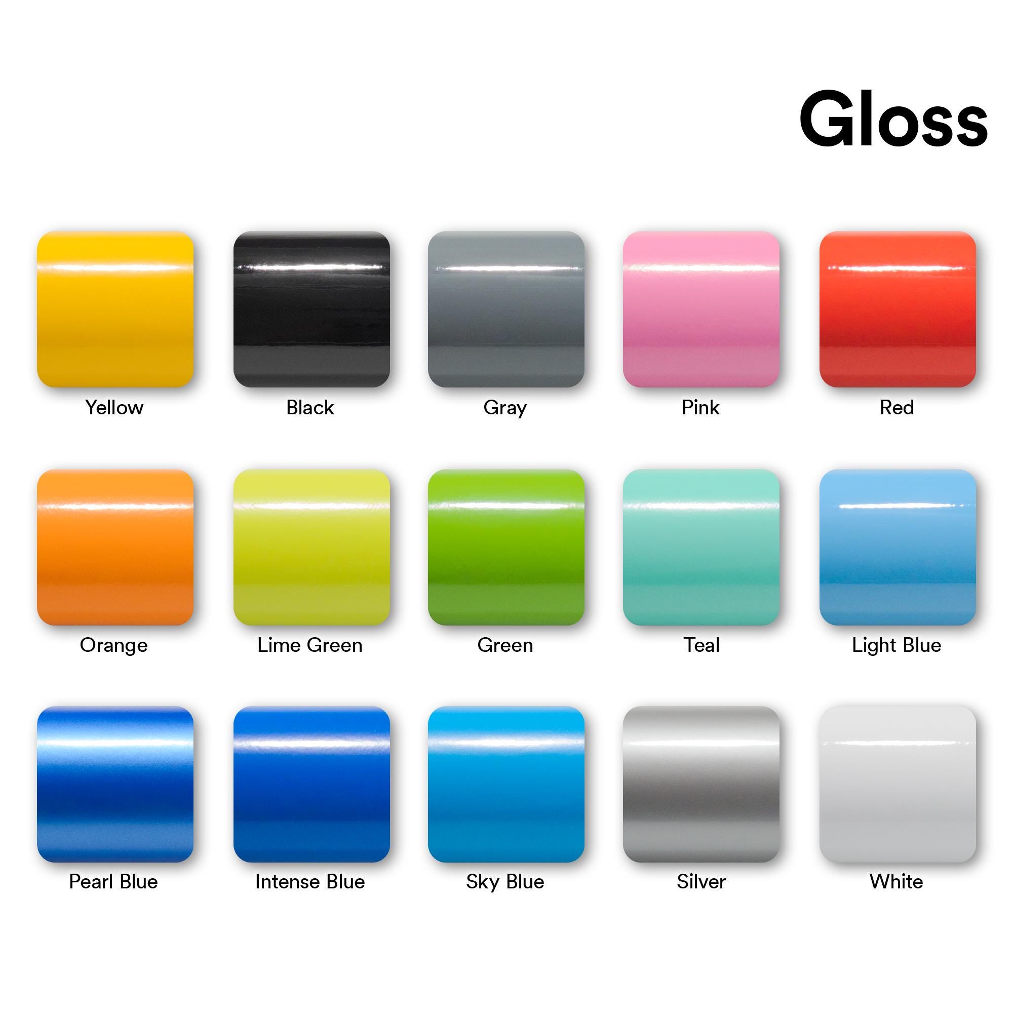 Gloss Glossy Yellow Vinyl Car Wrap Sticker Decal Bubble Free Air ...
