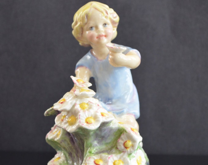 Vintage Statue Child Royal Worcester Figurine Months of Year May 3455 ...