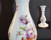 Dresden Candlestick Richard Klemm Antique German Porcelain 6 7 8 quot H