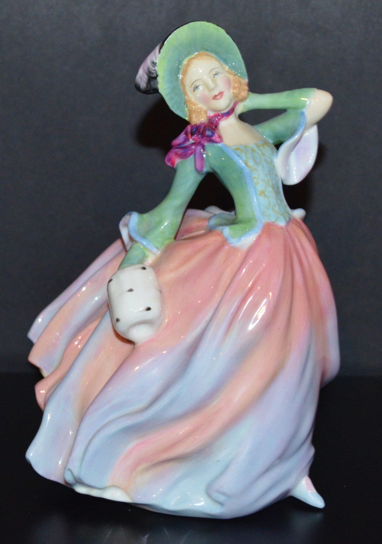 Royal Doulton Autumn Breezes Figurine HN 1911 Etsy