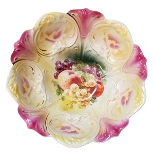 RS Prussia Porcelain Bowl Mold 79 Fruit Decor