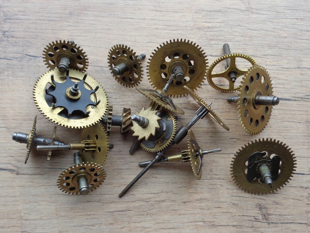 Gears/parts of Old Cuckooclock 1920th Century Etsy