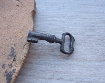 Antique bronze key 19th century Original patina