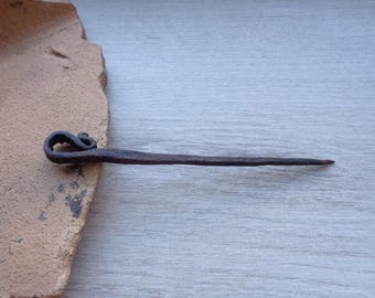 Antique/Vintage Copper/Bronze Smoking pipe cleaner 17-18th century Original patina Authentic artifact Archaeological Find