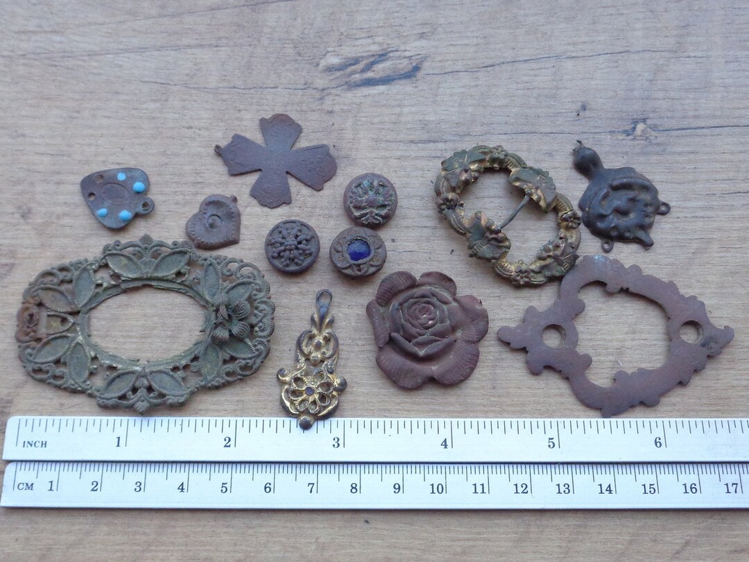 Parts of Jewelry/bijouterie/brooch/pendant/rings/buttons Etsy