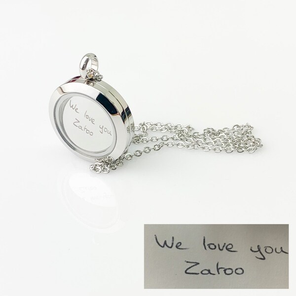 Vintage Alloy Fingerprint Pendant Sweater Necklace main image 1