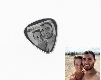 Guitar pick, Gifts for Him, Gifts For Musicians, Personalize Gift, Custom Guitar Pick, I Pick You, Engraved Pictures, Father's Day Gift
