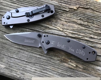 Folding Knife, Fathers Day, Gifts For Dad, Outdoor Tactical Knife, Personalized Groomsmen Gift, Birthday Gifts, Engraved Custom Knives