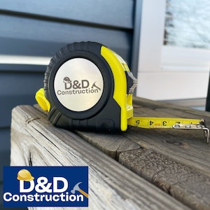 Gifts For Business Owners, Measuring Tape, Father&#39;s Day Gift, Personalized Tape Measure, Custom Engraved Tape Measure Gifts For Him