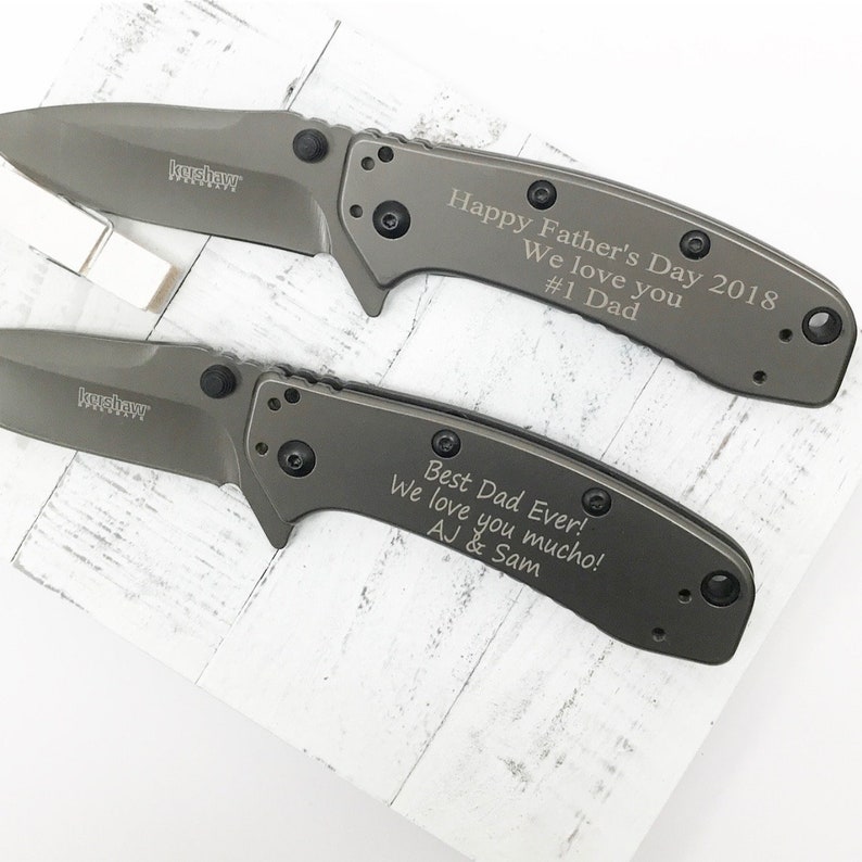 Kershaw Folding Knife Personalized Groomsmen Gift Engraved Etsy