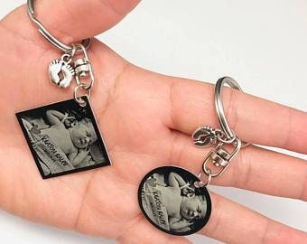 Personalize Gifts, Infant Loss, Ultrasound Gift, Customize Gift, Keychain Set, Bridal Shower Gifts, Engraved Pictures, Christmas Gift