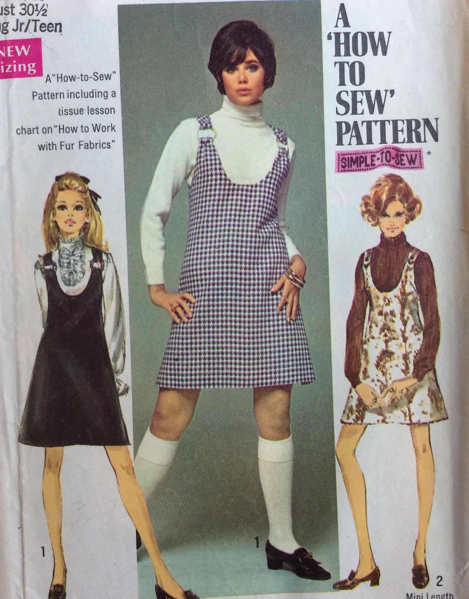 1960s Jumper Pattern - Etsy