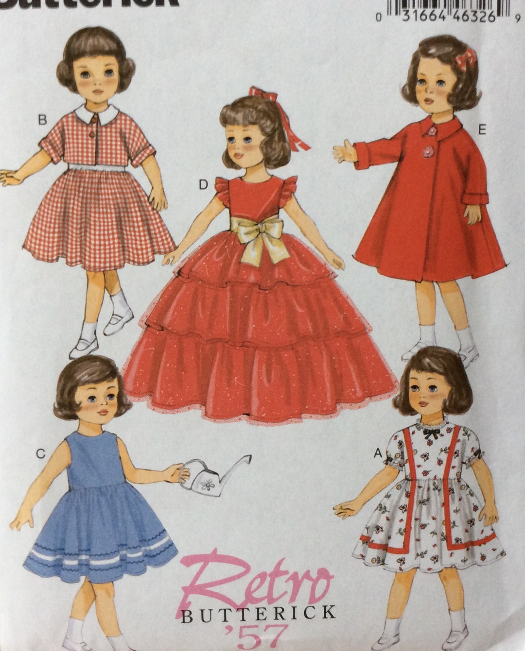 Butterick B6265, Sewing Pattern for 18