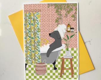 Funny Labrador Get Well Card – Dog Mum Eco Card