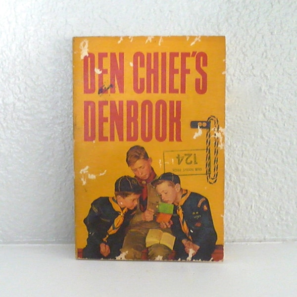 Boy Scouts Of America Den Chief's Denbook From 1970