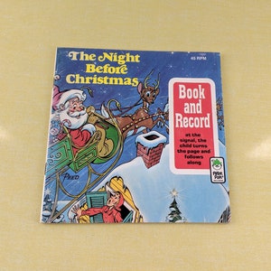 The Night Before Christmas Vintage Book