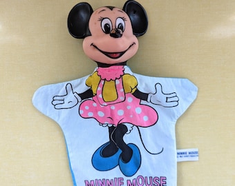 Vintage Minnie Mouse Hand Puppet