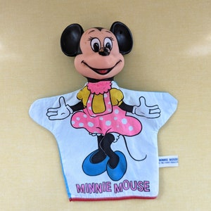 Vintage Minnie Maus Handpuppe