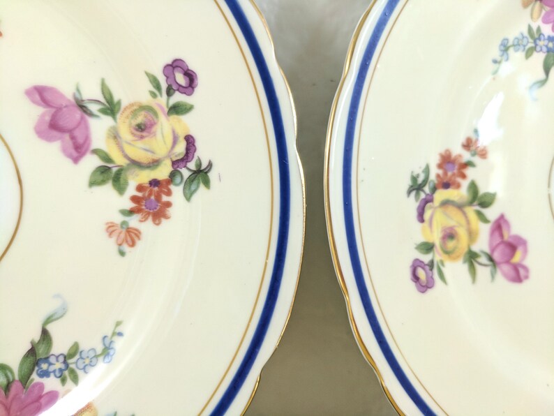 Aynsley Claridge Bone China Bread and Butter Plates Etsy