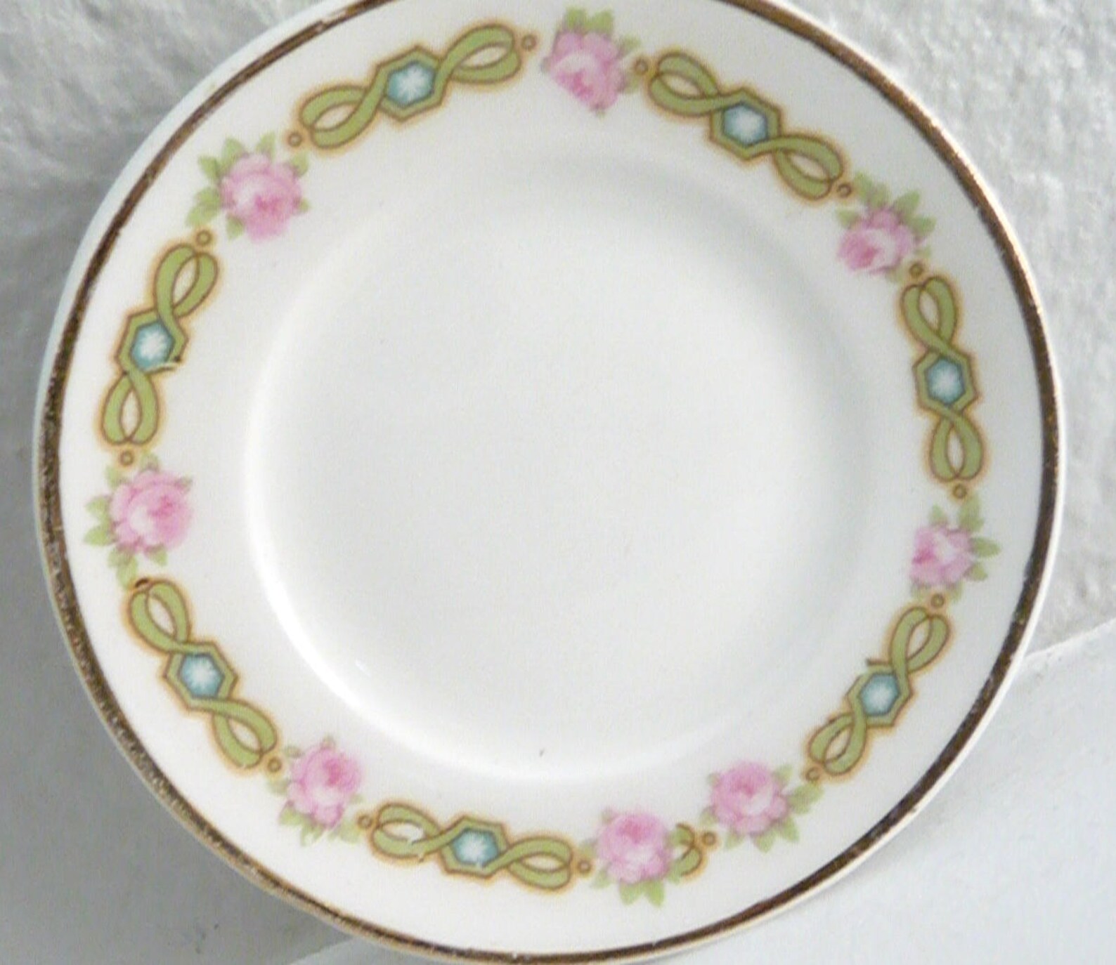 China Tea Bag Plate Trinket Dish or Spoon Rest Etsy