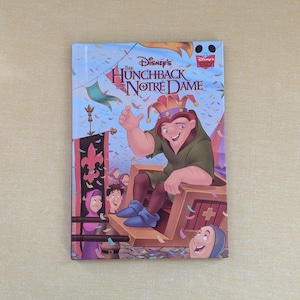 Disney&#39;s The Hunchback of Notre Dame Hardcover Book Disney&#39;s Wonderful World of Reading