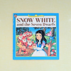 Snow White and the Seven Dwarfs Fun To Read Fairy Tales Vintage Children&#39;s Book