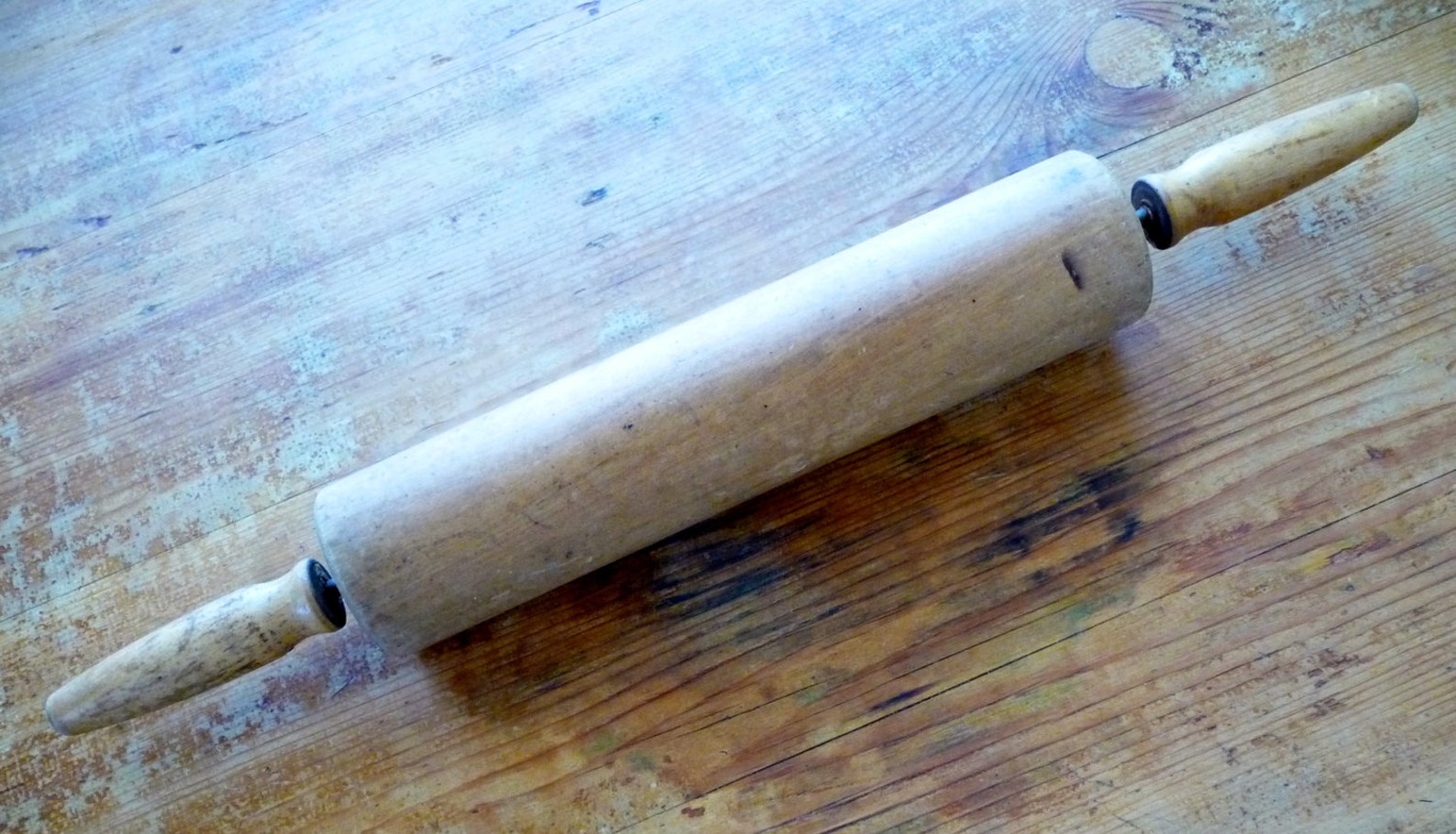 Vintage Foley Wooden Rolling Pin Etsy