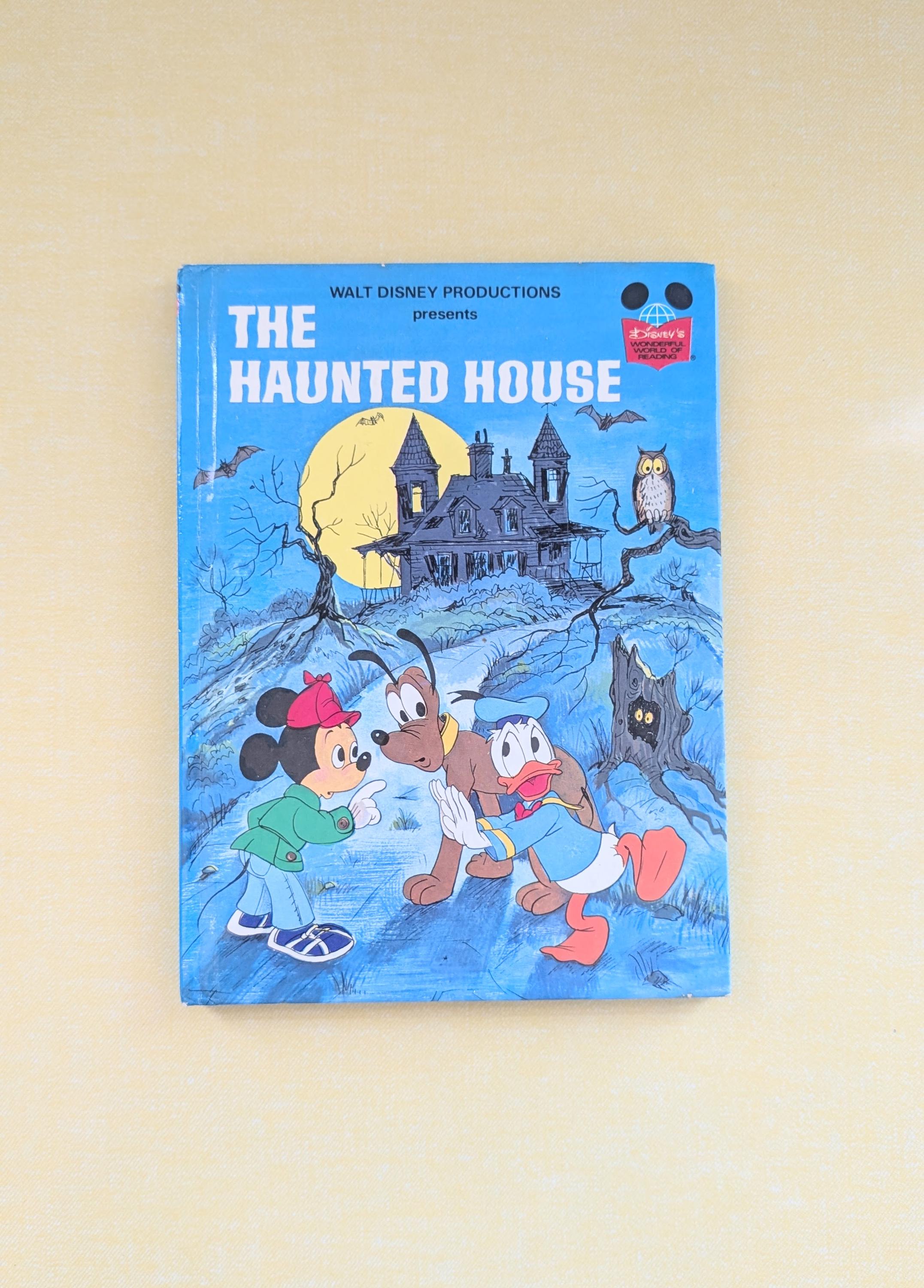 Walt Disney Productions Presents The Haunted House Vintage Book