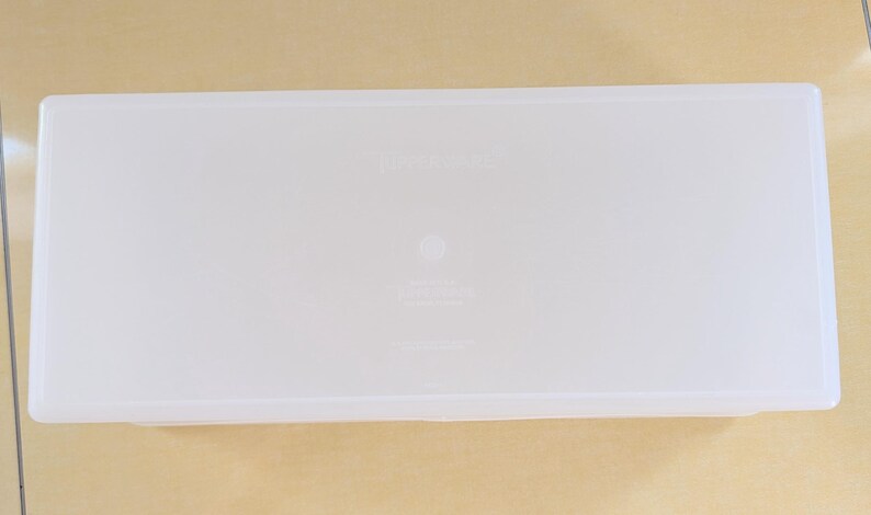 Large Rectangular Tupperware Storage Container image 7
