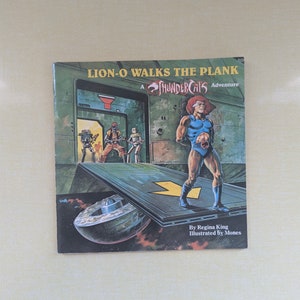 Lion-O Walks the Plank a Thundercats Adventure Vintage Book