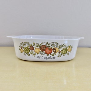 Large Corning Ware Spice O&#39; Life La Marjolaine Casserole Dish 2 Quart Casserole