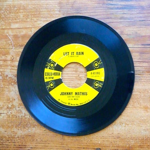 Johnny Mathis 45 Vinyl Record