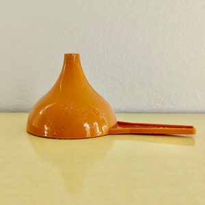 Orange Tupperware Funnel