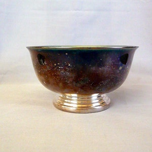 Vintage Plata Footed Bowl