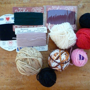 Vintage Yarn Lot