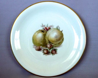 Vintage Schumann Painted Fruit Plate