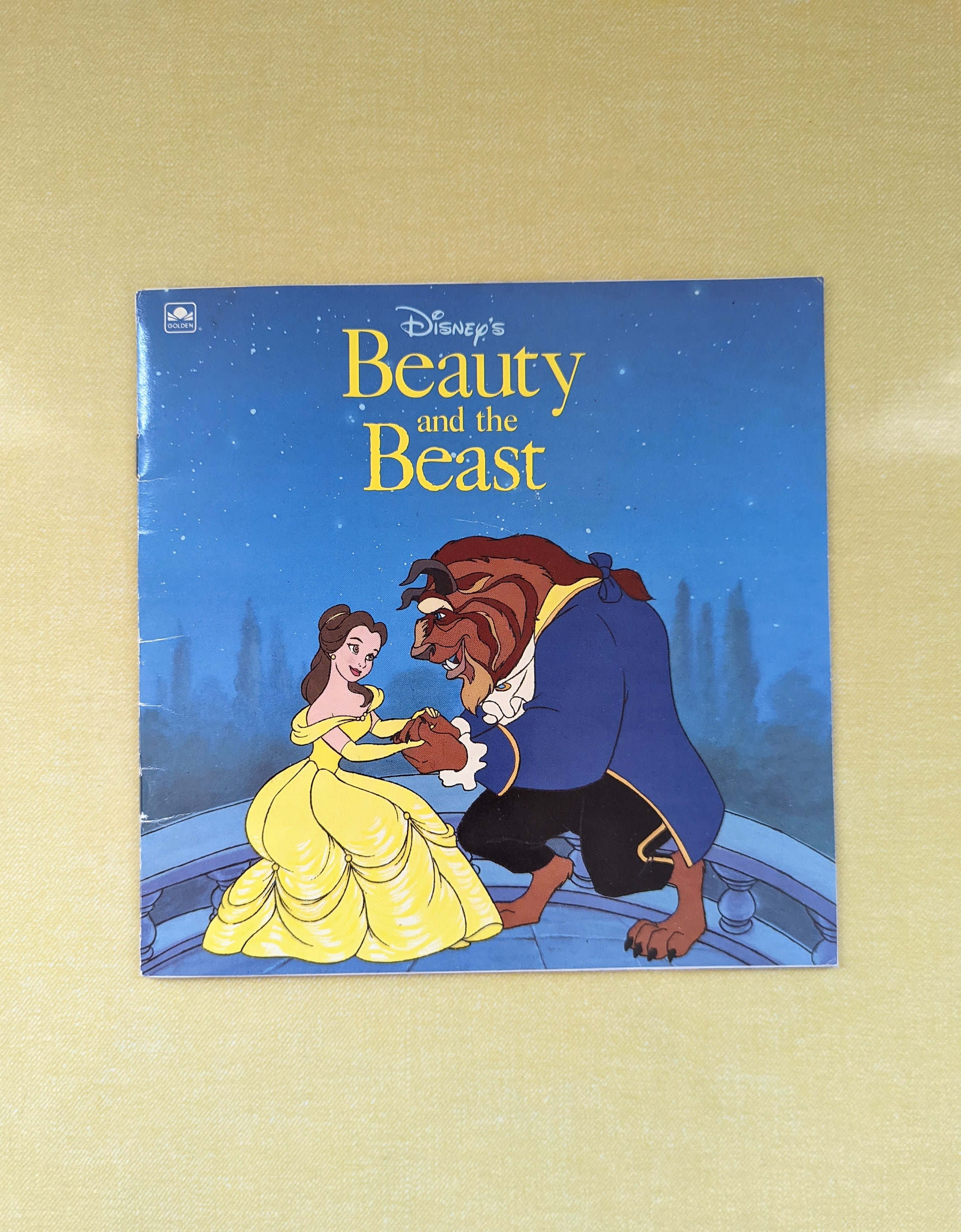 Vintage Disney Beauty & the Beast series 5 Lot Of (5) Vintage Applause Disney Beauty & The Beast PVC  main image 3