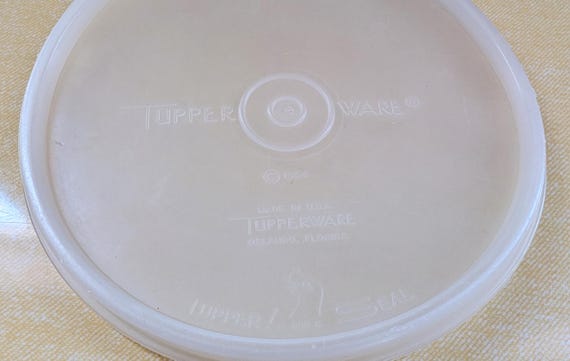 タッパーウェアの蓋、タッパーウェアの交換用蓋、タッパーシール蓋、丸